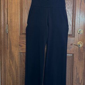 CAbi Dark Navy Blue High Rise Wide Leg Trouser - Size 6 - #3920R